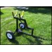 Combination 2-Wheel Cart & Receiver Hitch Calf Carrier Item: #191